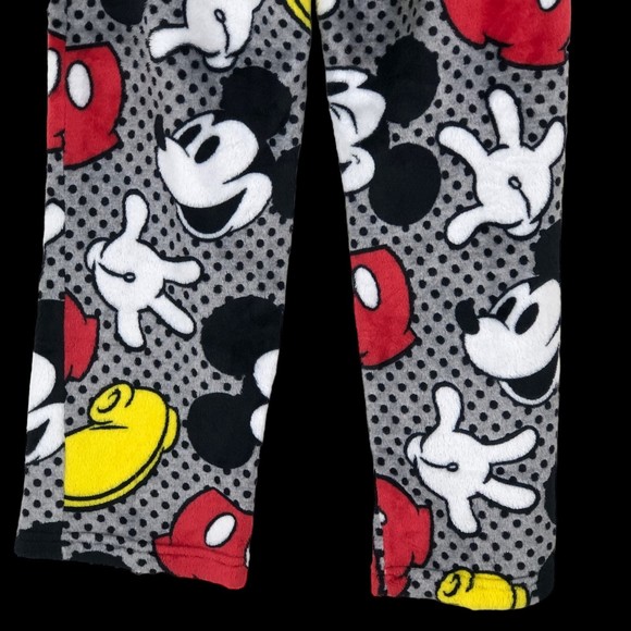Disney’s Mickey Mouse Soft Fleece Lounge Pants, Sleep Bottoms, Pajama Pants SZ M - Picture 7 of 9